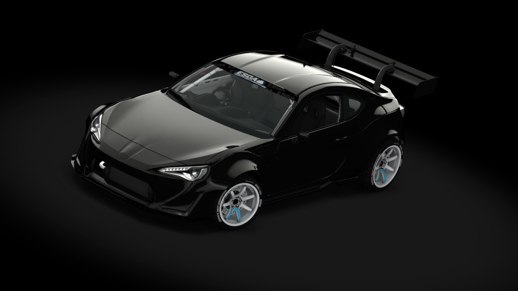 ESDA Pro Toyota GT86, skin Black