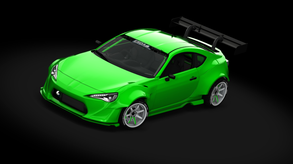 ESDA Pro Toyota GT86, skin Green