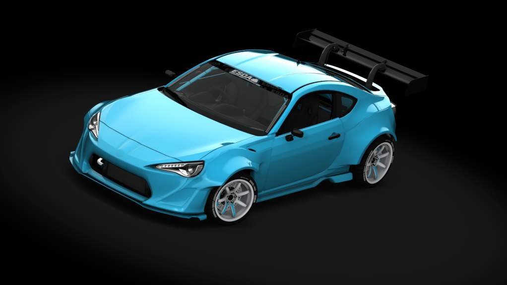 ESDA Pro Toyota GT86, skin Light Blue