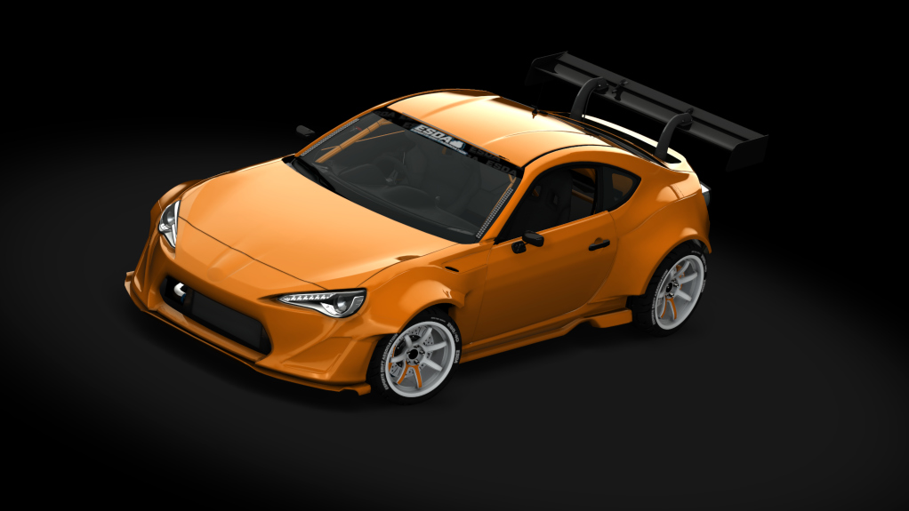 ESDA Pro Toyota GT86, skin Orange