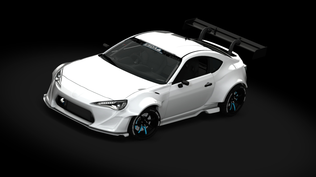 ESDA Pro Toyota GT86, skin White