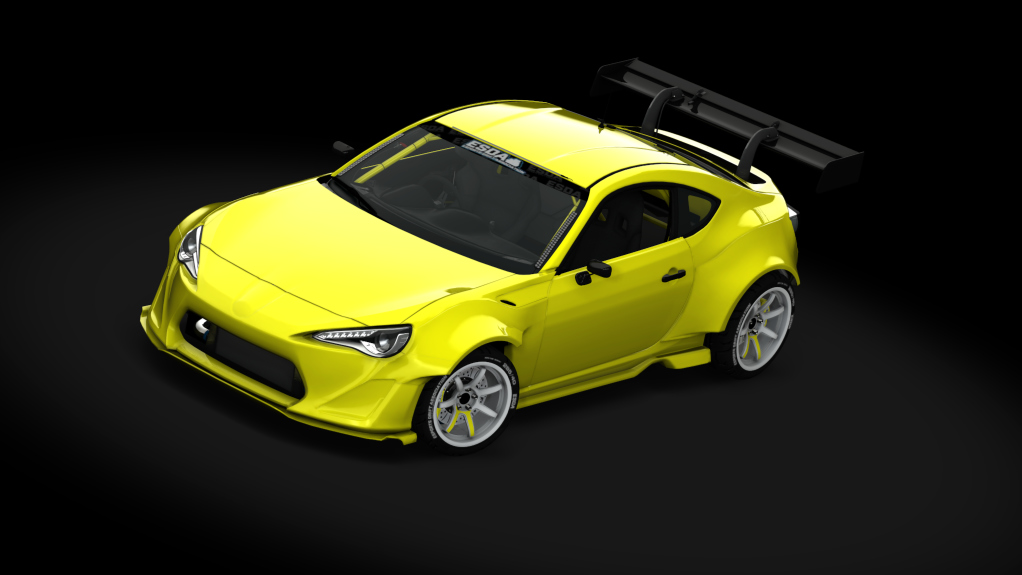 ESDA Pro Toyota GT86, skin Yellow