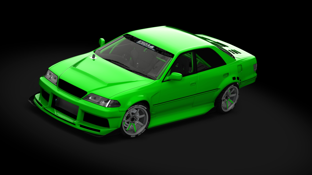 ESDA Pro Toyota JZX100, skin Green