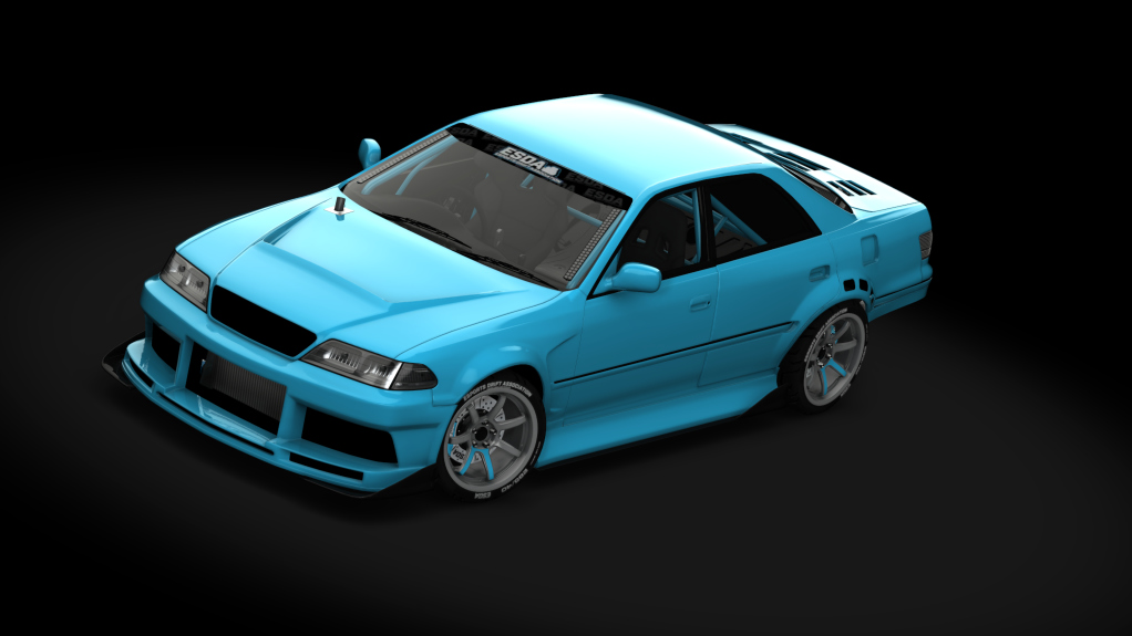 ESDA Pro Toyota JZX100, skin Light Blue