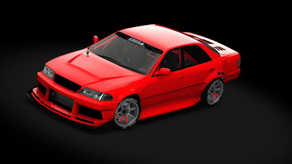 ESDA Pro Toyota JZX100, skin Red