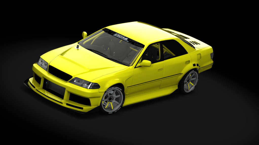 ESDA Pro Toyota JZX100, skin Yellow