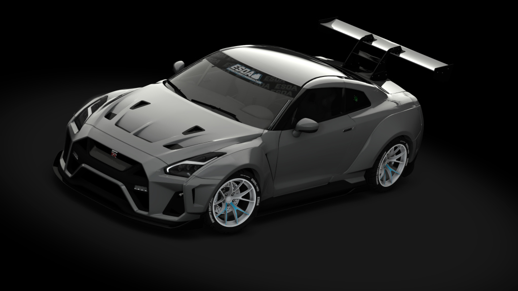 ESDA Pro Nissan GTR R35, skin Grey