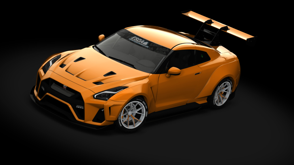 ESDA Pro Nissan GTR R35, skin Orange