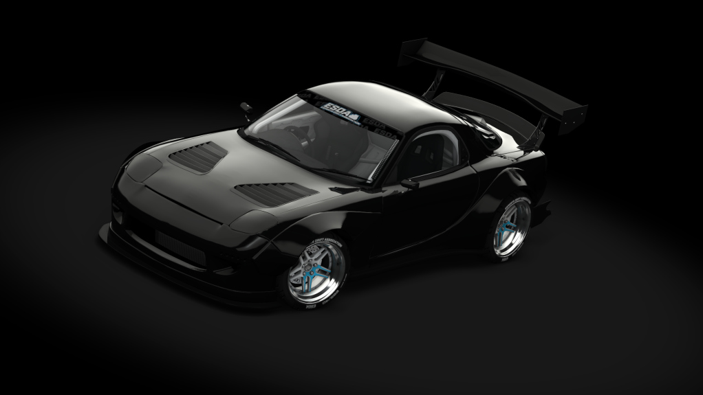 ESDA Pro Mazda RX7, skin Black