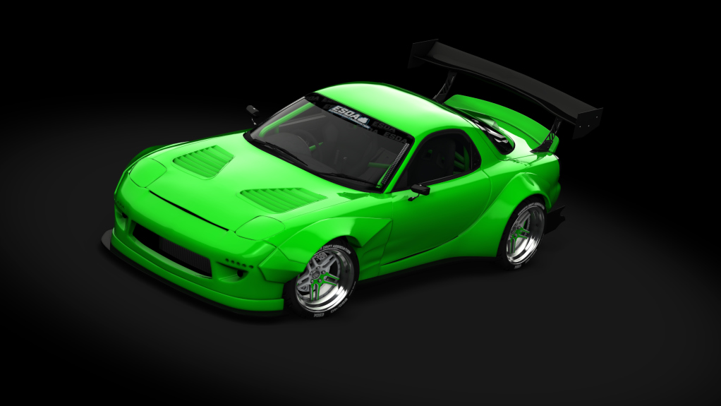 ESDA Pro Mazda RX7, skin Green