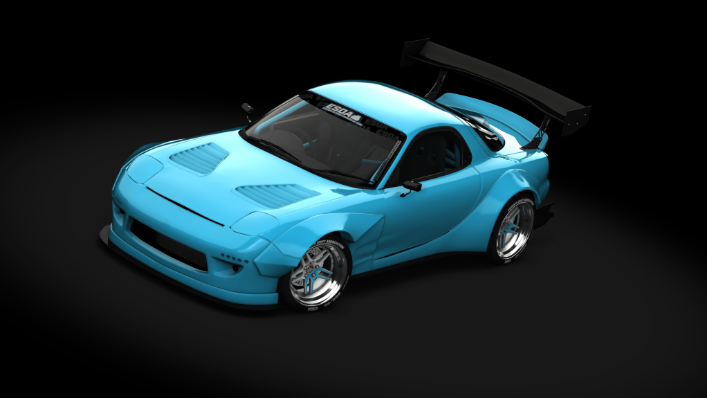 ESDA Pro Mazda RX7, skin Light Blue