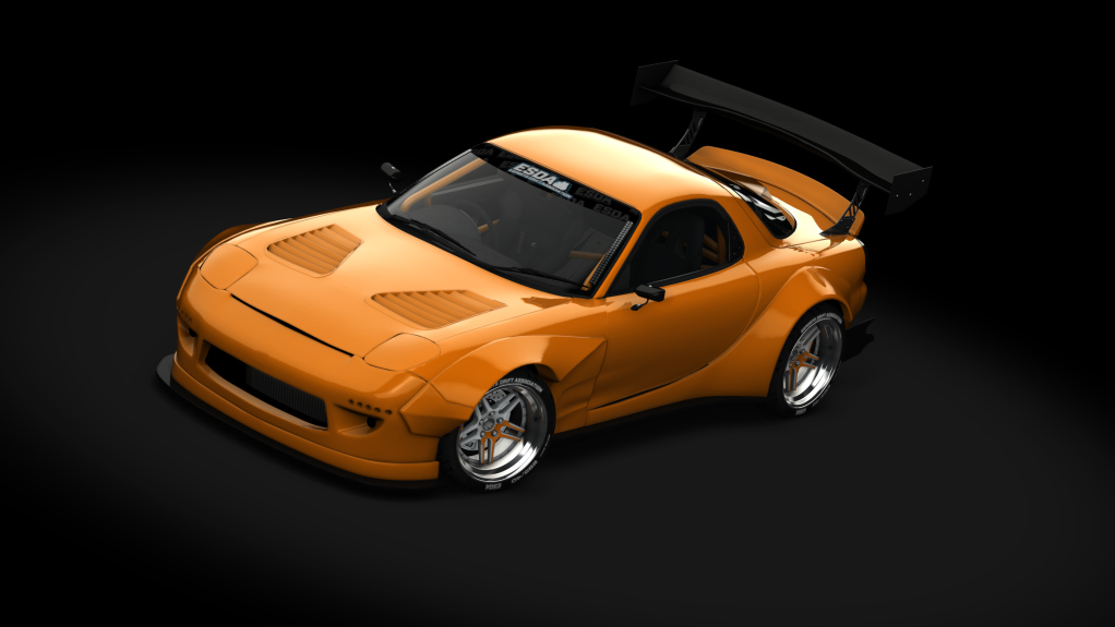 ESDA Pro Mazda RX7, skin Orange