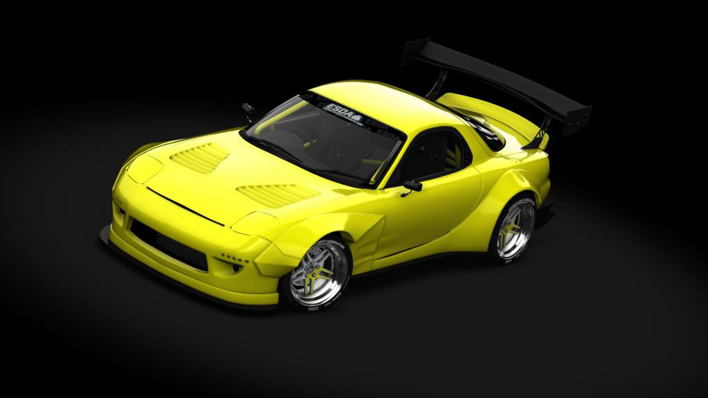 ESDA Pro Mazda RX7, skin Yellow