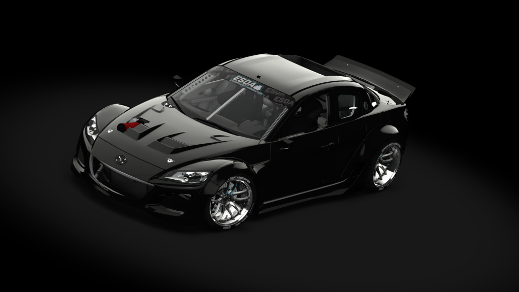 ESDA Pro Mazda RX8, skin Black