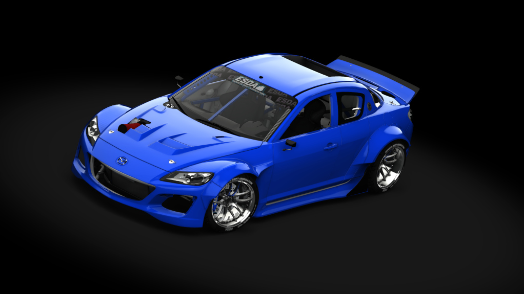 ESDA Pro Mazda RX8, skin Blue