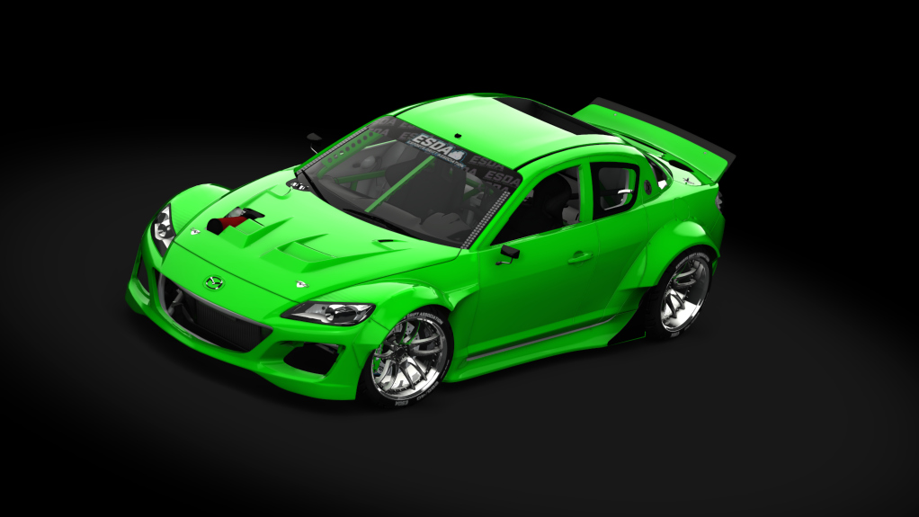 ESDA Pro Mazda RX8, skin Green