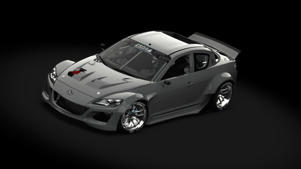 ESDA Pro Mazda RX8, skin Grey