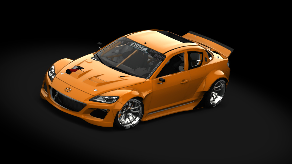 ESDA Pro Mazda RX8, skin Orange