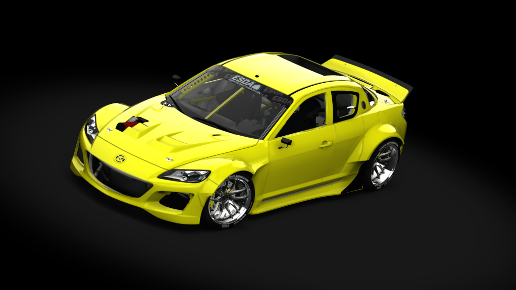 ESDA Pro Mazda RX8, skin Yellow