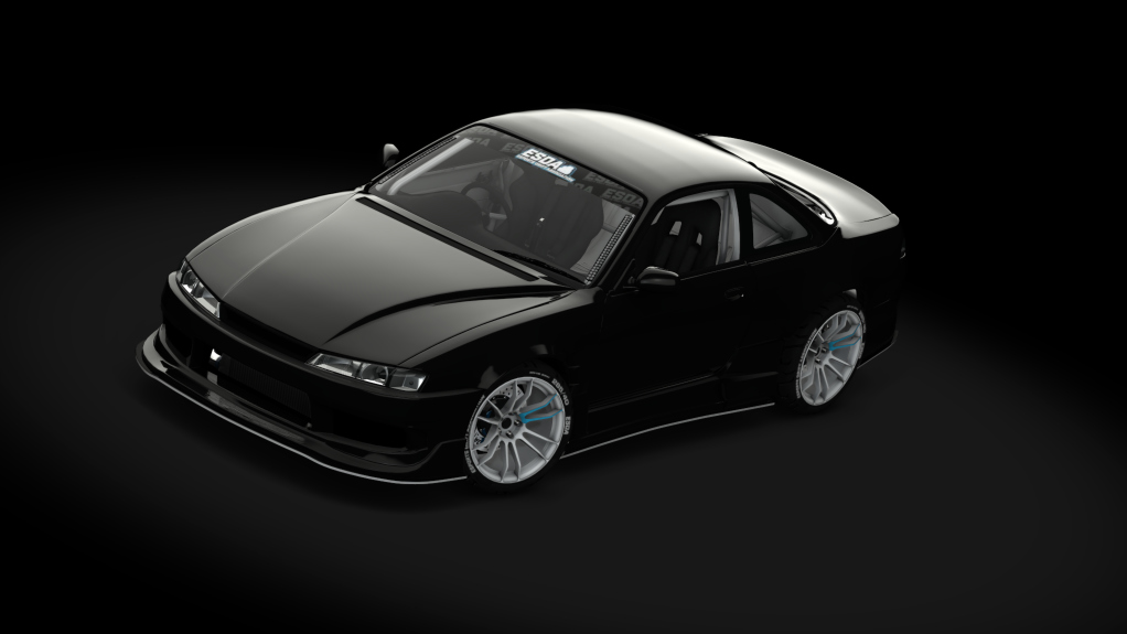 ESDA Pro Nissan S14, skin Black