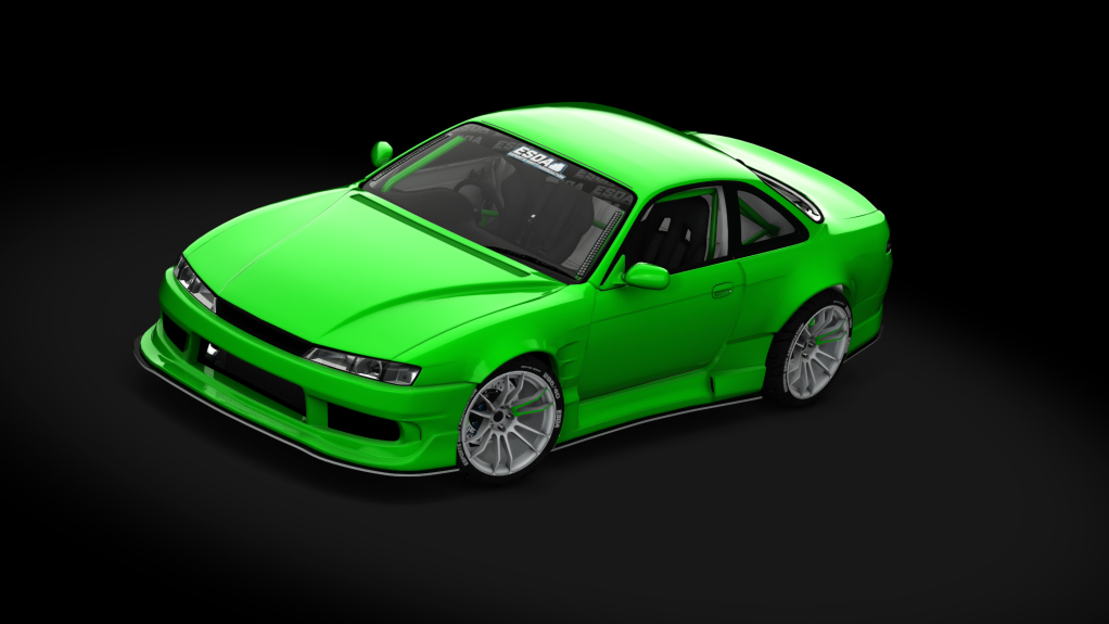 ESDA Pro Nissan S14, skin Green