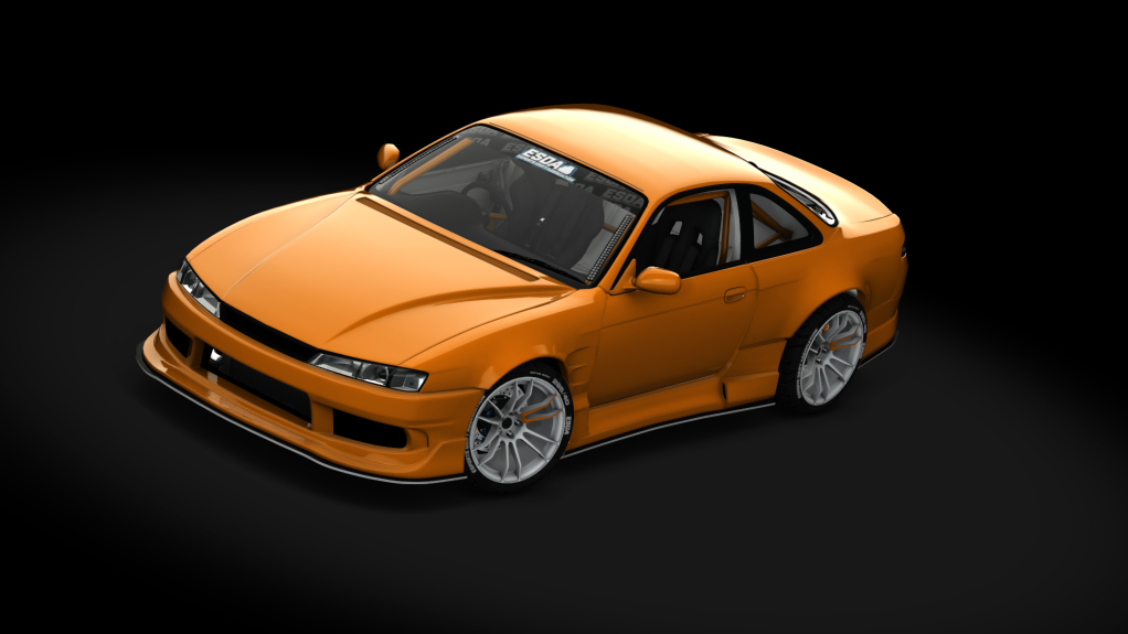 ESDA Pro Nissan S14, skin Orange