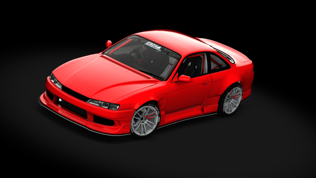 ESDA Pro Nissan S14, skin Red