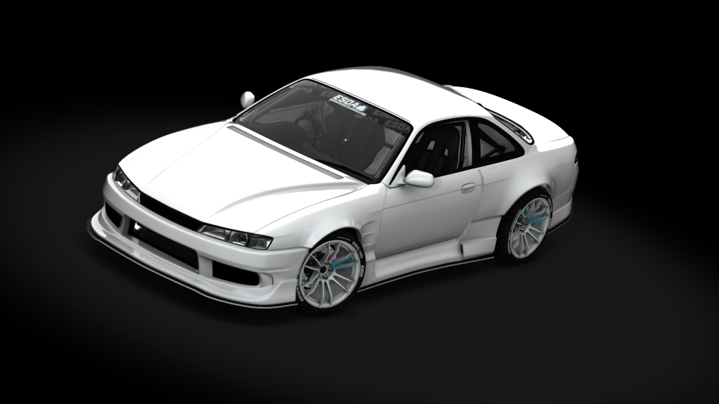 ESDA Pro Nissan S14, skin White