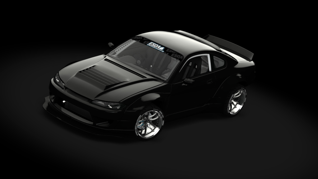 ESDA Pro Nissan S15, skin Black