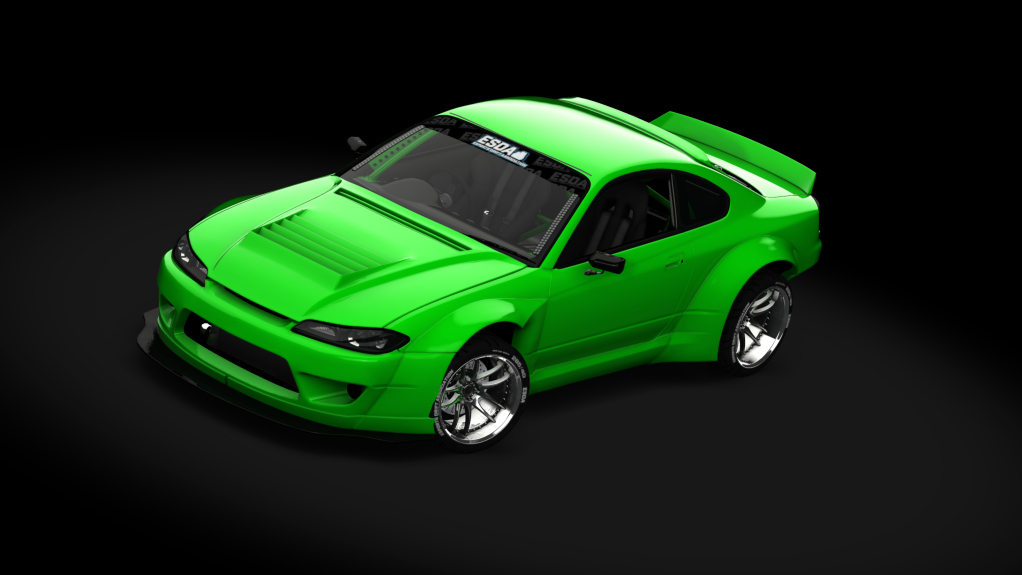 ESDA Pro Nissan S15, skin Green