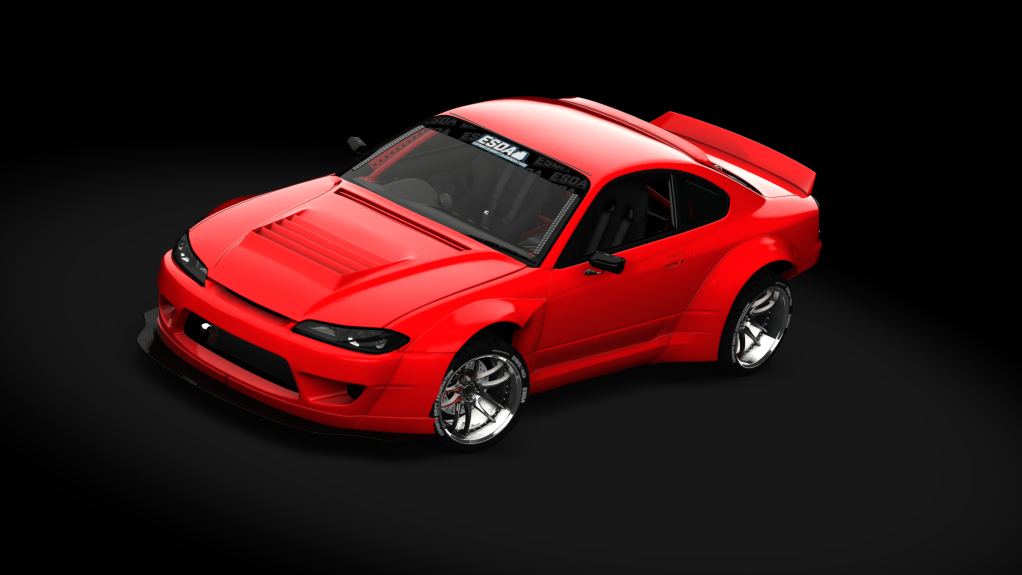 ESDA Pro Nissan S15, skin Red