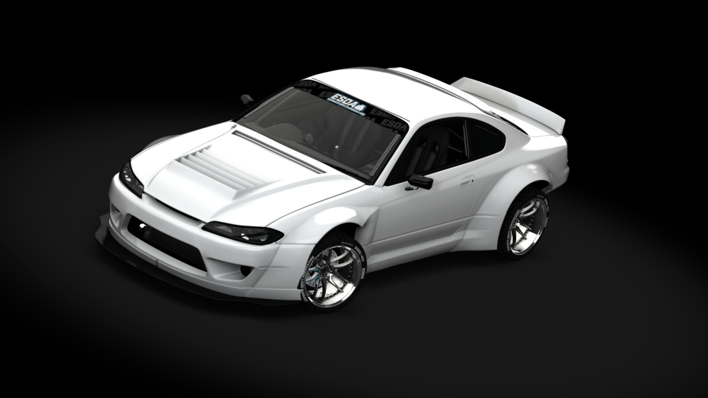 ESDA Pro Nissan S15, skin White