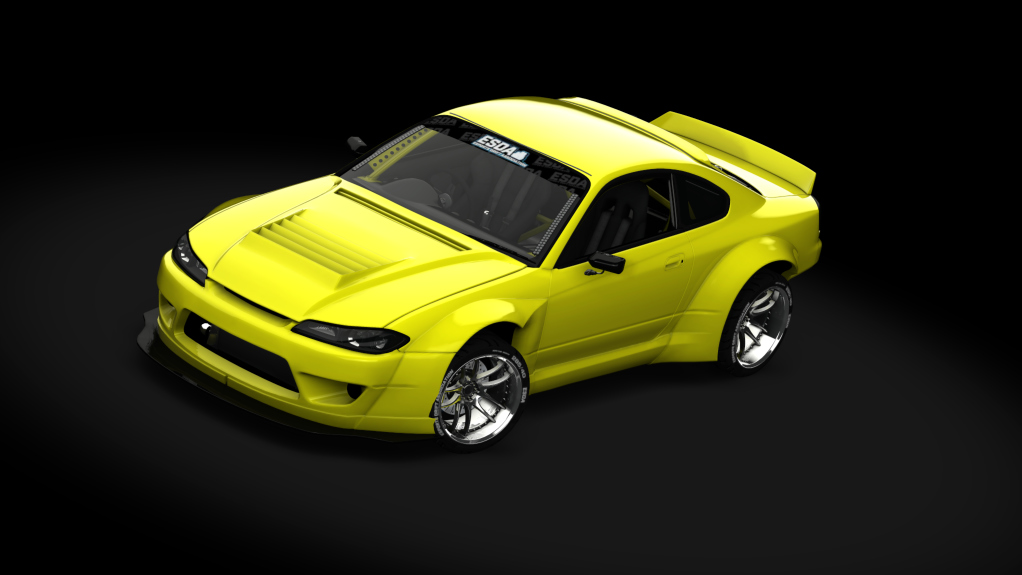 ESDA Pro Nissan S15, skin Yellow