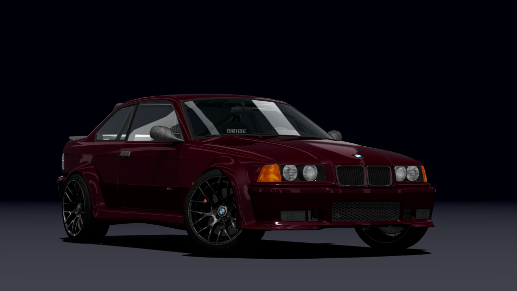 SRDL ProAM BMW M3 E36, skin Wine