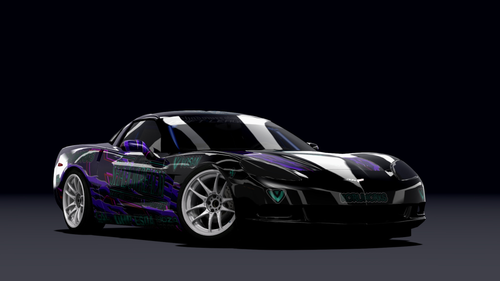 SRDL ProAM Chevrolet Corvette C6, skin _TeamSR