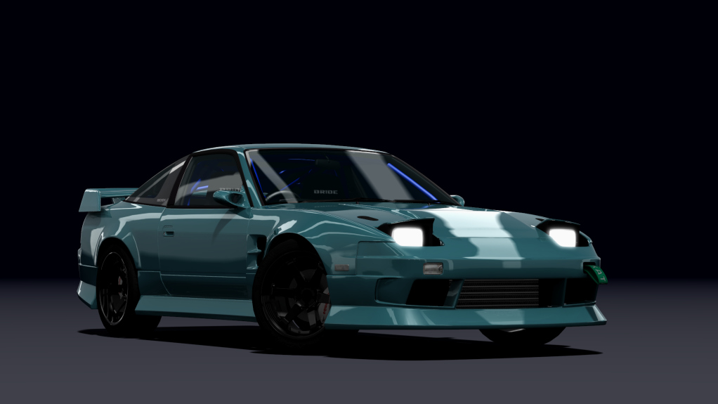 SRDL ProAM Nissan 180SX, skin Teal