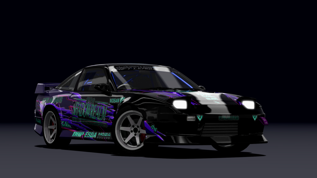 SRDL ProAM Nissan 180SX, skin _TeamSR