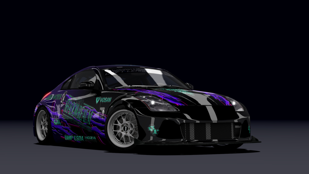 SRDL ProAM Nissan 350z, skin _teamSR