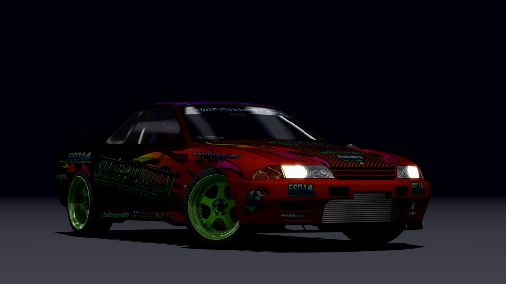 SRDL ProAM Nissan Skyline R32, skin HotBoi