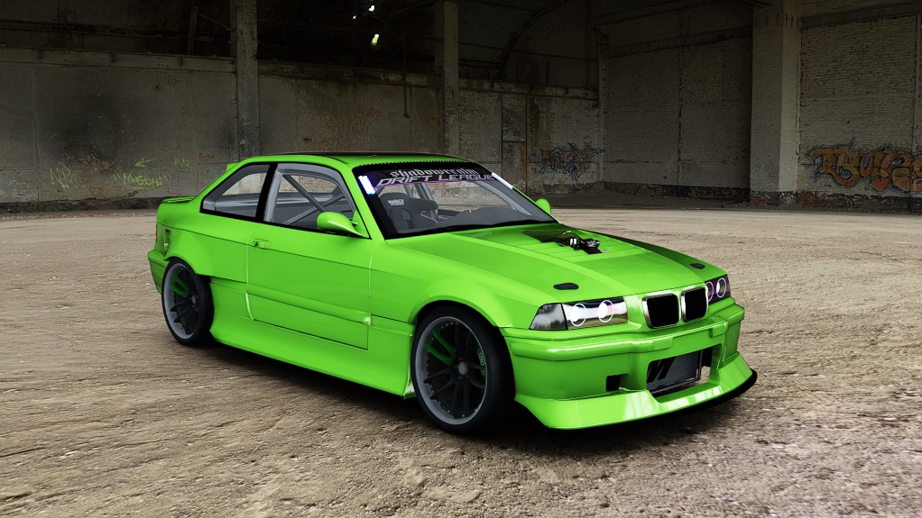 SRDL Pro BMW E36, skin 8_green