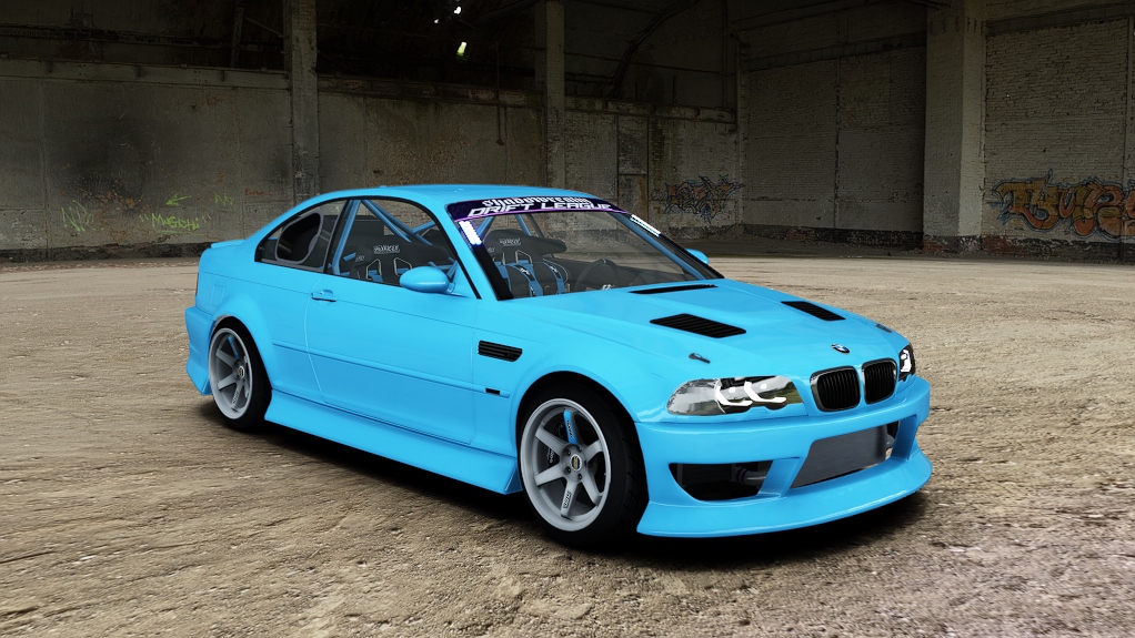 SRDL Pro BMW E46, skin 4_blue