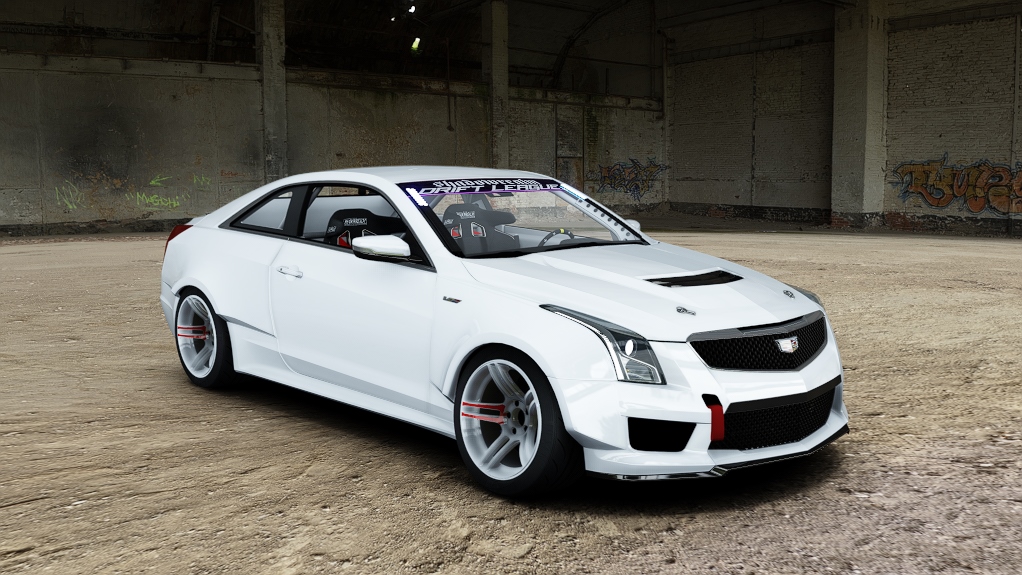 SRDL Pro Cadillac ATS V, skin 2_white