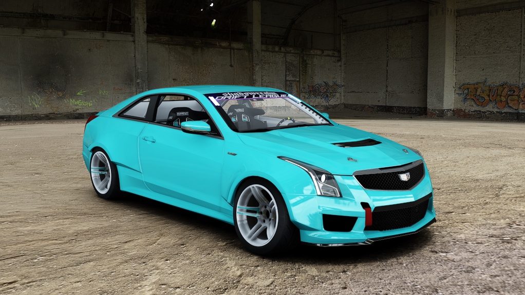 SRDL Pro Cadillac ATS V, skin 5_cyan