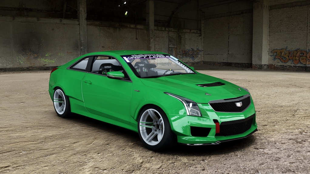 SRDL Pro Cadillac ATS V, skin 6_green