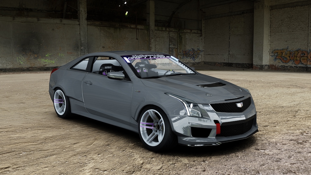 SRDL Pro Cadillac ATS V, skin 8_grey