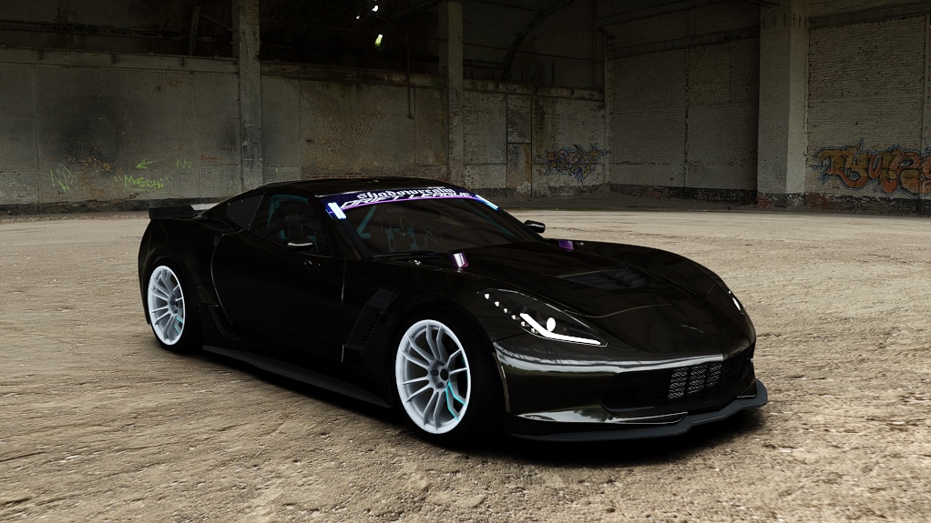 SRDL Pro Chevrolet Corvette C7, skin 3_black