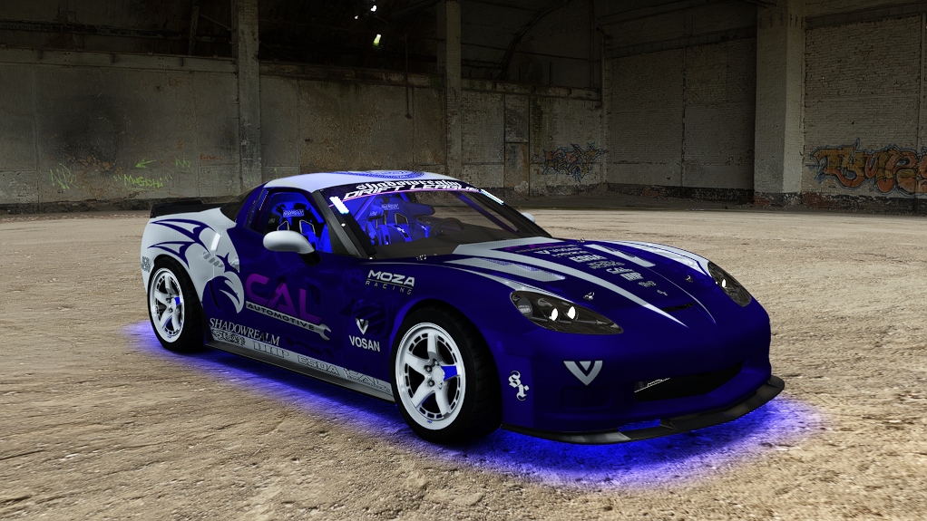 SRDL Pro Chevrolet Corvette C6, skin 1_Bluehawk