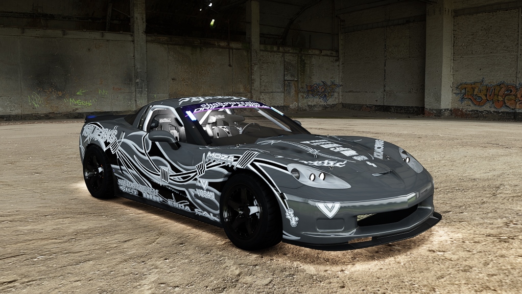 SRDL Pro Chevrolet Corvette C6, skin 2_Heretic