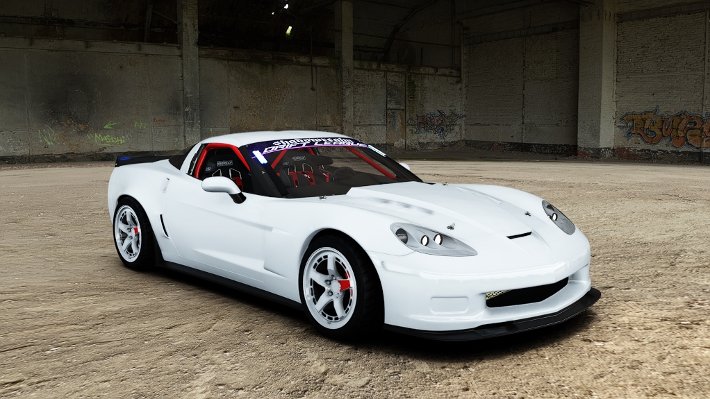 SRDL Pro Chevrolet Corvette C6, skin 2_white