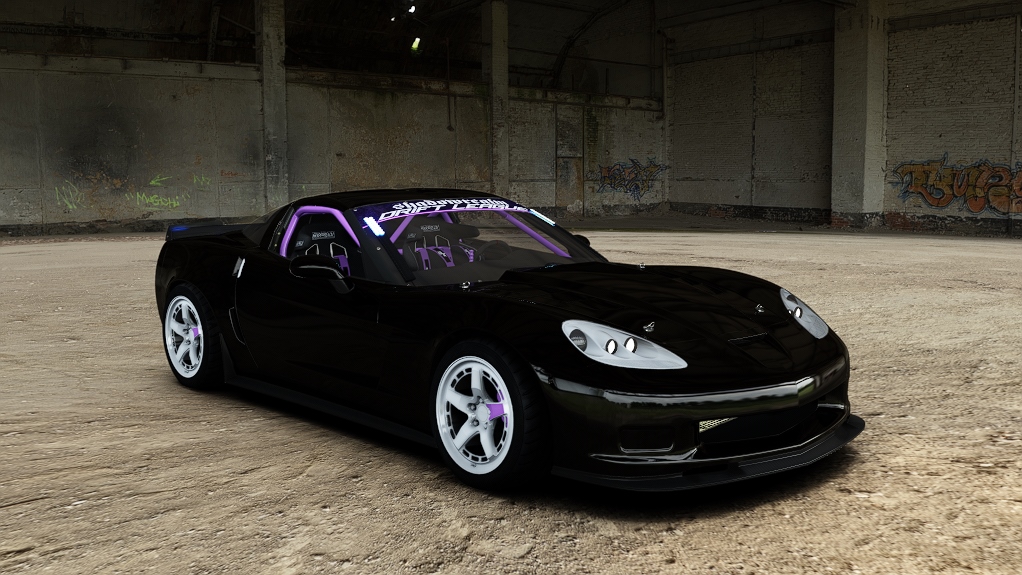 SRDL Pro Chevrolet Corvette C6, skin 3_black